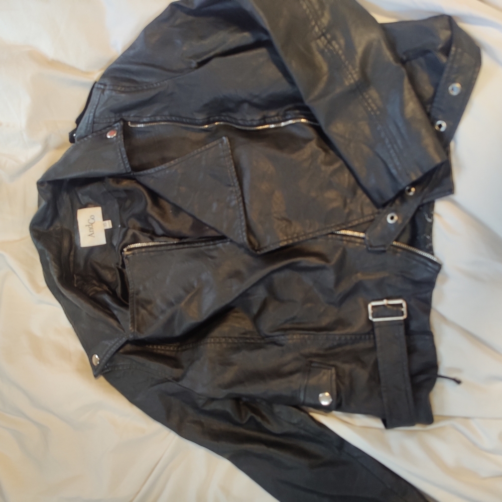 And co leather jacket
